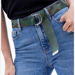 Green camouflage LF belt